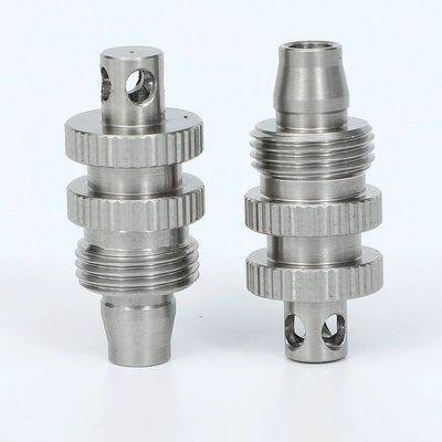 Micro mecanizado Accesorios mecanizados CNC de bronce Partes con tolerancia 0,01-/-0,005 mm