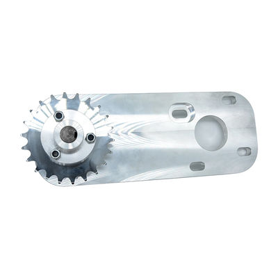 Parte de aluminio mecanizada de precisión para máquinas CNC pequeñas Tolerancia 0.01- /-0.005mm