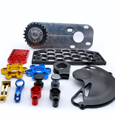 Parte de aluminio mecanizada de precisión para máquinas CNC pequeñas Tolerancia 0.01- /-0.005mm