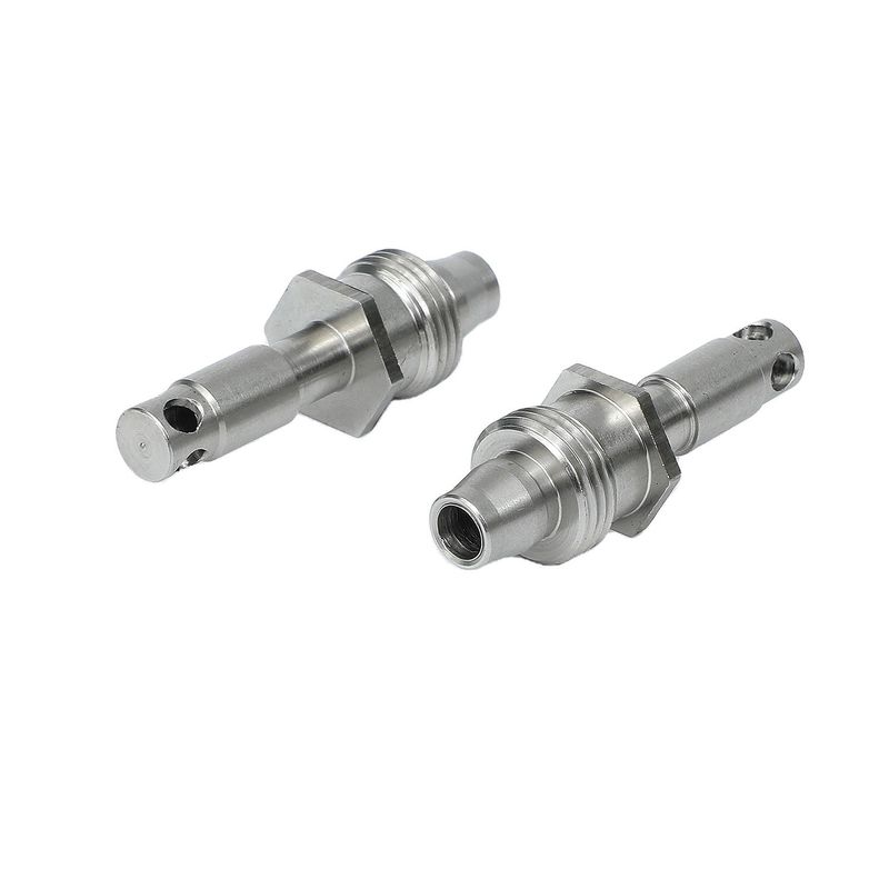Kit de servicio de reparación de bombas de engranajes de aluminio mecanizado por CNC con tolerancia 0,01-/-0,005 mm